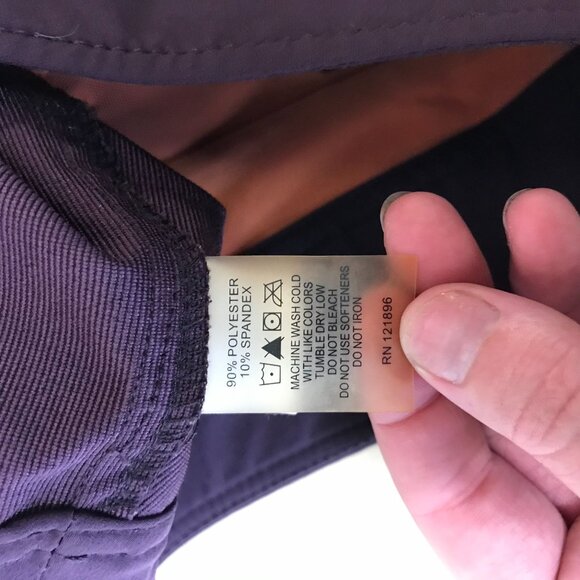 TITLE NINE - WOMEN'S 6 - BURGUNDY SNAP WAIST POLYESTER BLEND SKIRT W/POCKETS - Picture 8 of 8